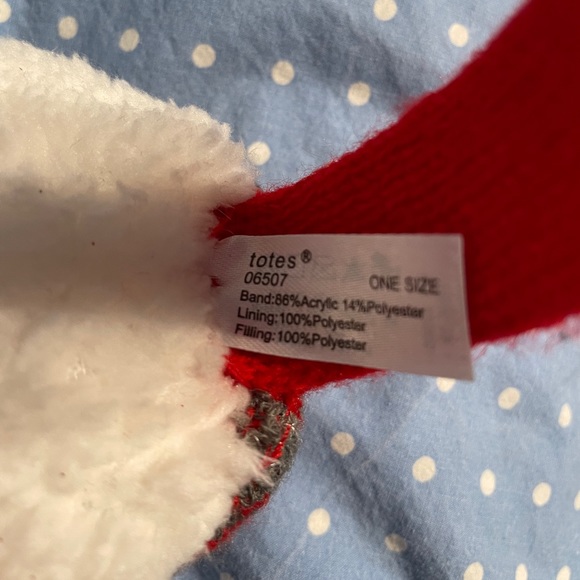 Reindeer Knit Holiday Earmuffs - Picture 3 of 4